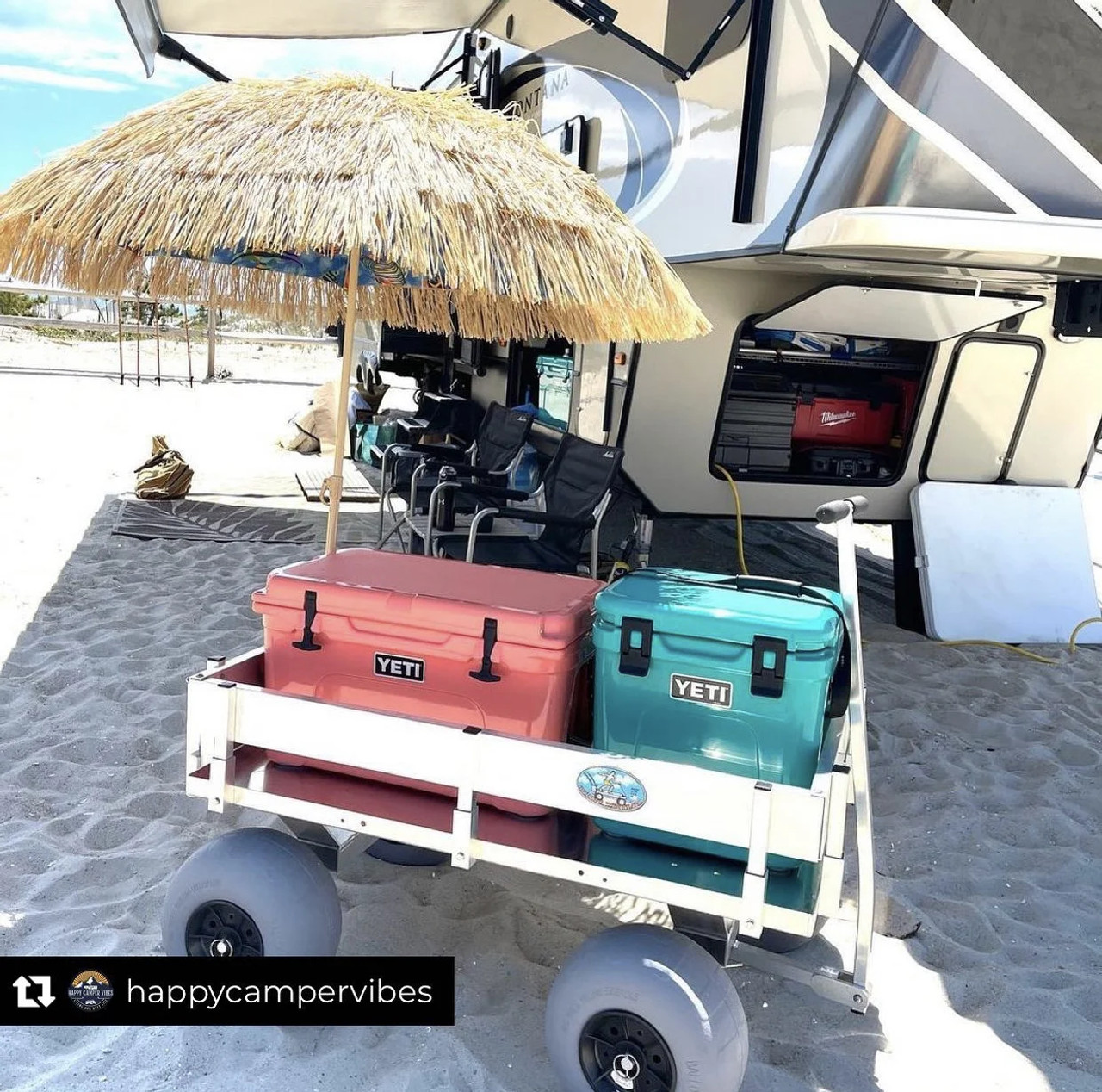Big Kahuna Beach Wagon - Kahuna Outfitters ultimate big beach wagon