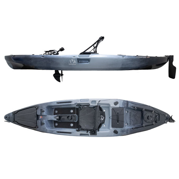 HOODOO Tempest 120P Pedal Drive Kayak - Liquid Surf and Sail
