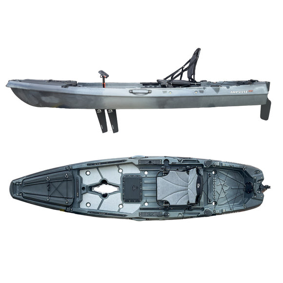 Hoodoo Impulse 105 Fin Drive Kayak - Liquid Surf and Sail