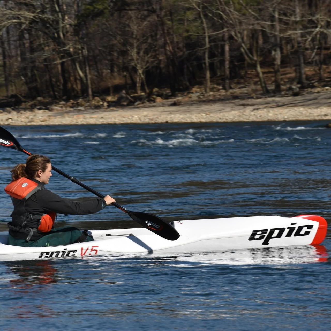 Epic V5 G2 composite Surfski - Liquid Surf and Sail