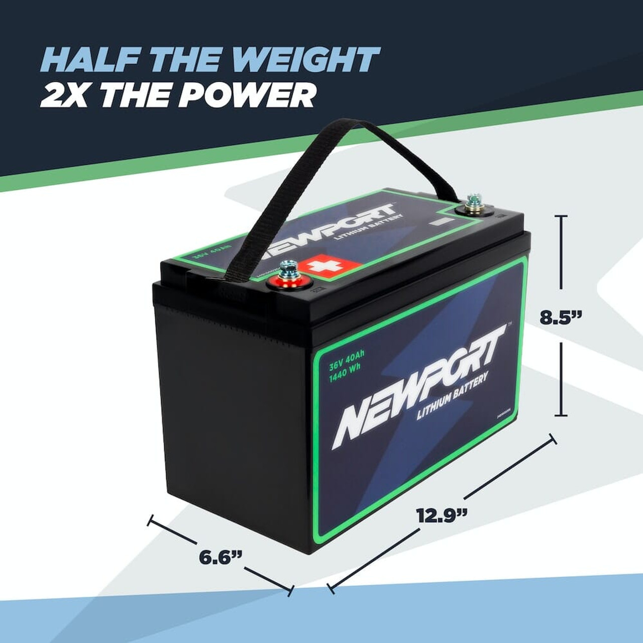 Newport NK300HD + 36V 40AH Battery Electric Motor Package for