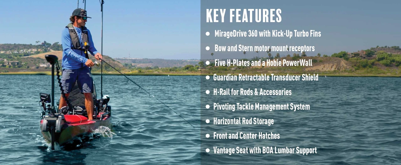 Hobie Mirage Pro Angler 14 360XR Fishing Kayak Hobie Mirage Pro Angler 14 360XR Fishing Kayak