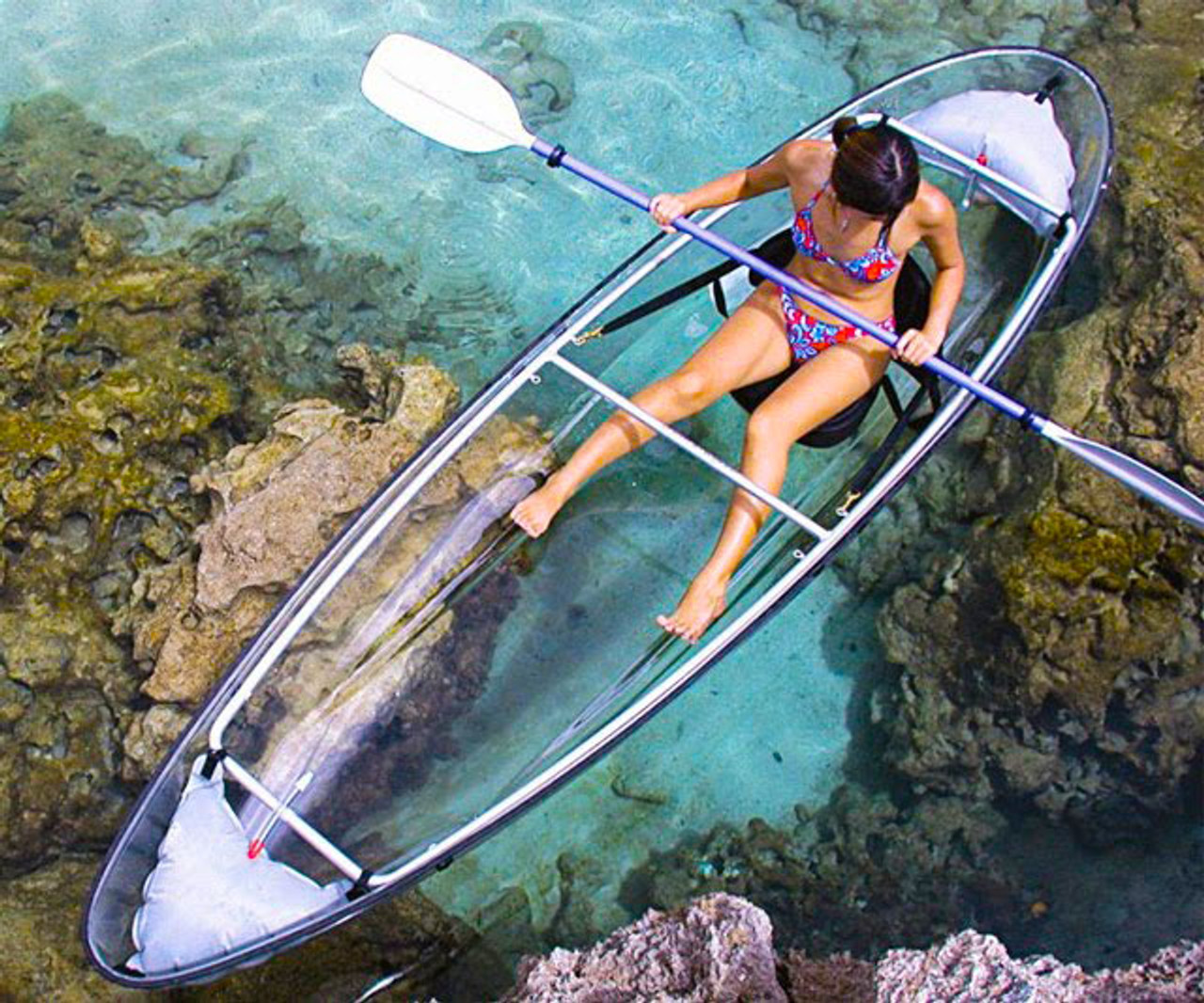 Crystal Explorer Kayak - Liquid Surf and Sail