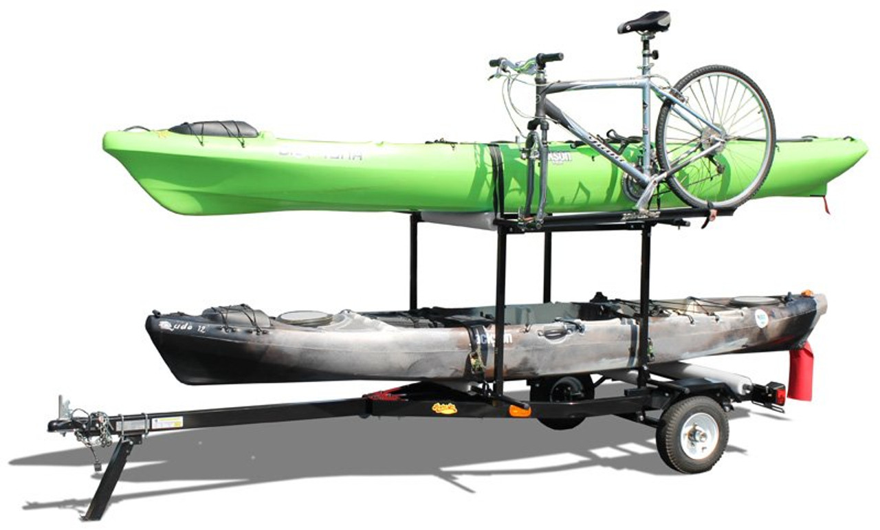 Multi-Sport Box Rack Trailer - Liquid Surf and Sail