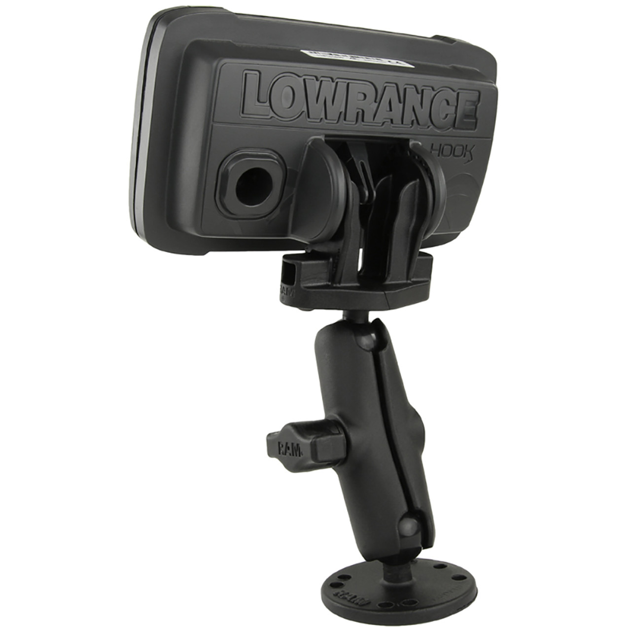 RAM Mount B Size 1 Fishfinder Mount for the Lowrance Hook2 Series  [RAM-B-101-LO12]