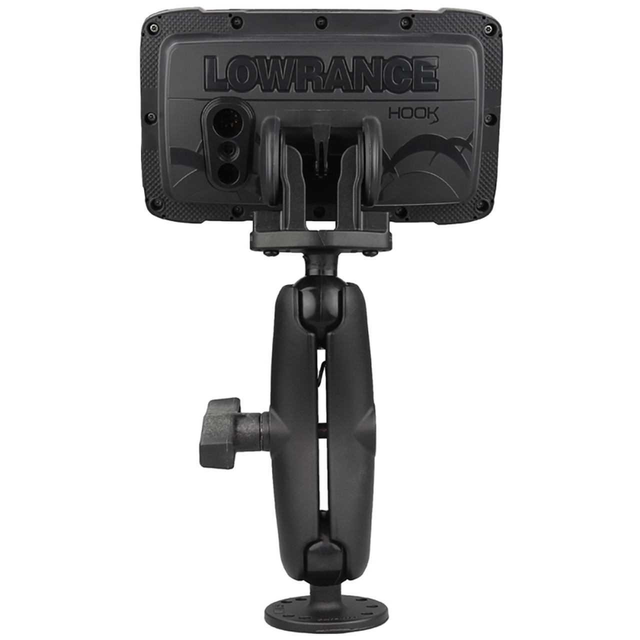 RAM Mount C Size 1.5 Fishfinder Mount for the Lowrance Hook2 Series  [RAM-101-LO12]