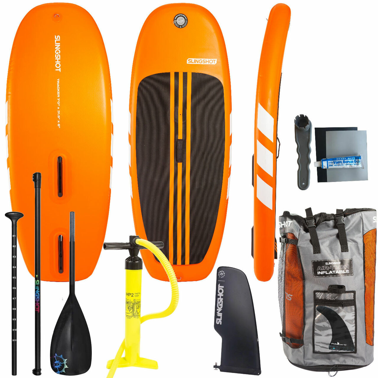 Slingshot Tracker 7' Airtech Package w/ sUPWINDer - Liquid Surf