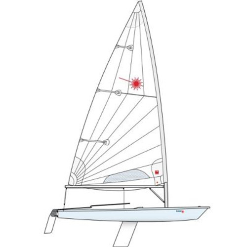 Laser XD, Composite Upper Mast Laser XD, Composite Upper Mast