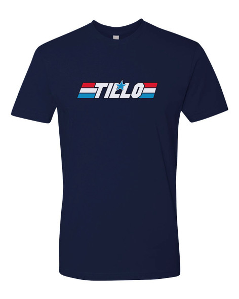 Tillo Go Joe Tee Shirt Midnight Navy