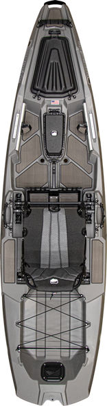 Bonafide SS107 Top Gun Grey fishing kayak Bonafide SS107 Top Gun Grey fishing kayak