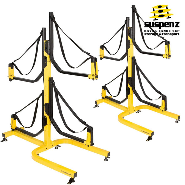 Deluxe 4-Boat Free-Standing Rack