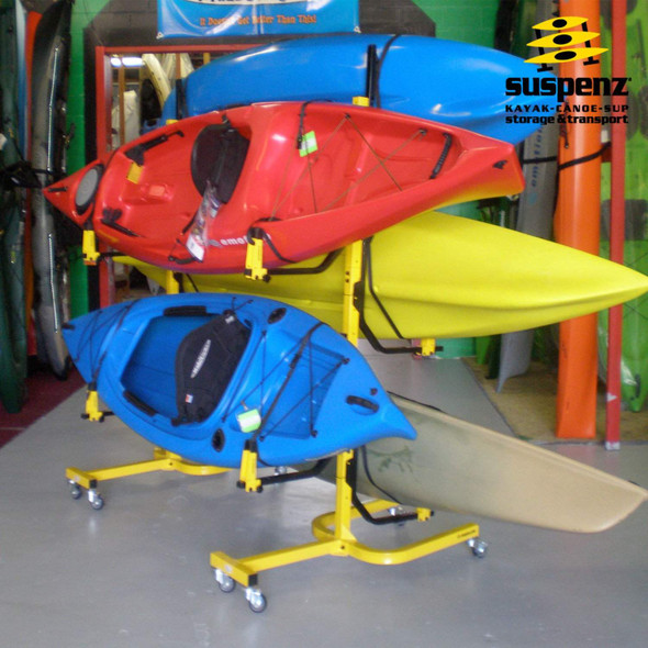 Deluxe 5-Boat Free-Standing Rack