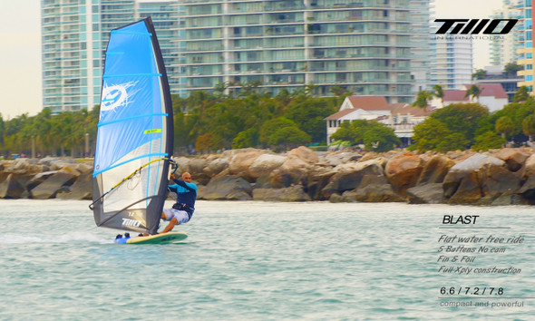 tillo Blast free ride Sail windsurfing