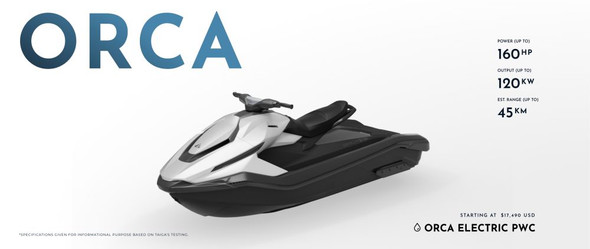 Orca electric PWC