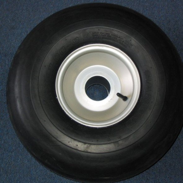 Tire and rim assembly for Cat Trax