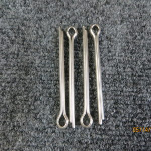 Stainless cotter pins for Cat Trax