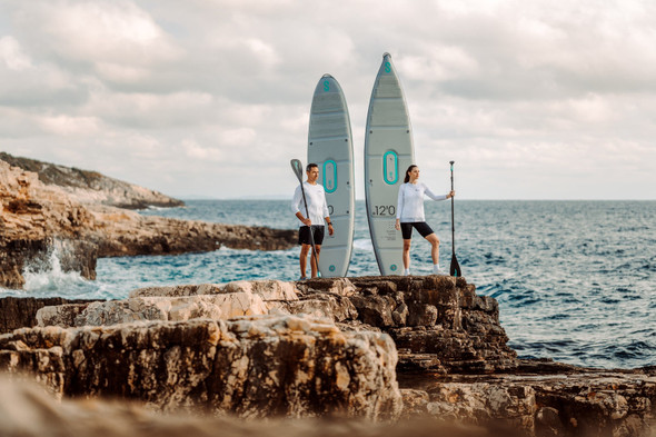 SipaBoards Drive Allrounder Silver Motorized SUP