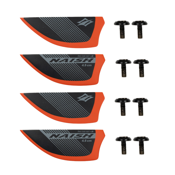 G10 twintip fin set (asymmetrical)