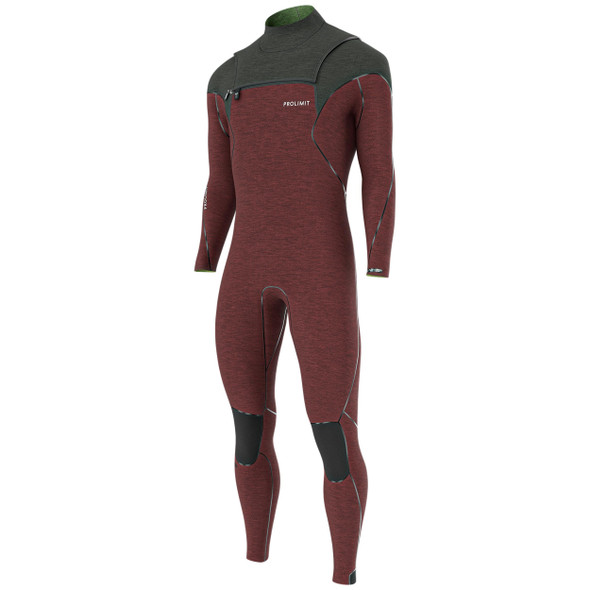 Prolimit Mercury Steamer Freezip 3/2 (2024-25 Closeout) - Black/Burgundy
