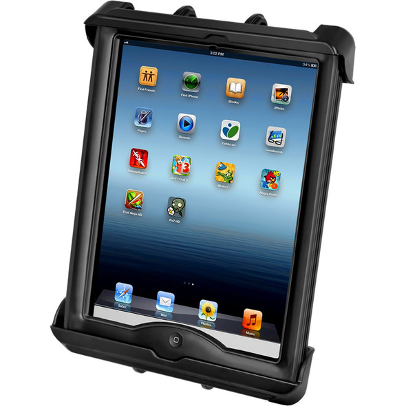 RAM Mount Tab-Tite Universal Clamping Cradle f\/Apple iPad w\/LifeProof & Lifedge Cases [RAM-HOL-TAB17U]