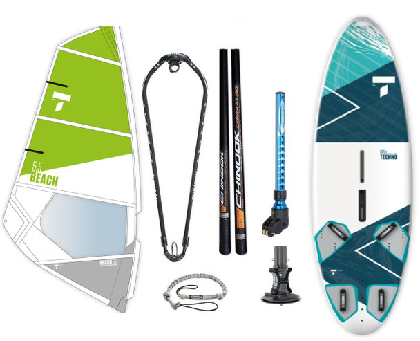 TAHE 185D Beach Rig Windsurfing package