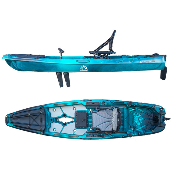 kanoa Hoodoo Impulse 105 Fin Drive Kayak - Liquid Surf and Sail