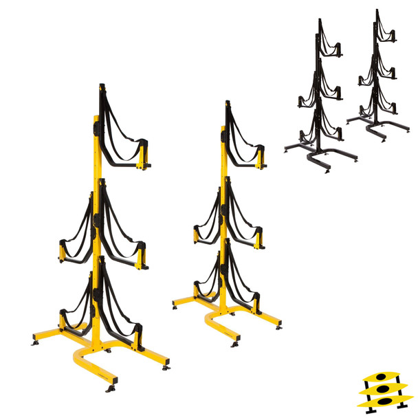 Deluxe 5-Boat Free-Standing Rack