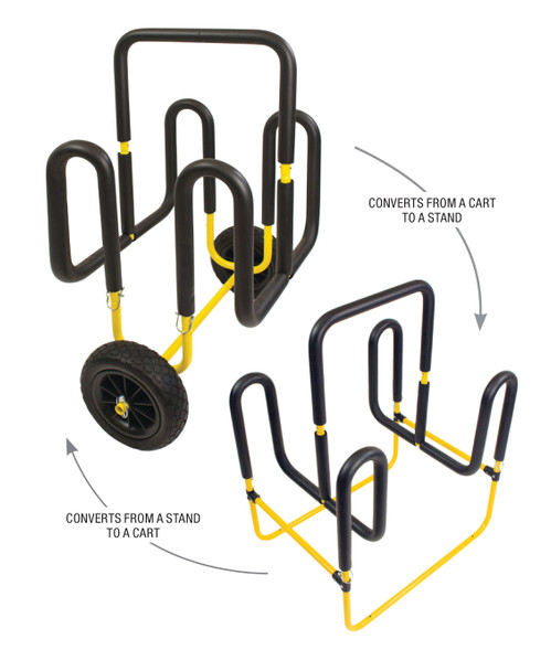 Double-Trouble SUP Cart & Stand