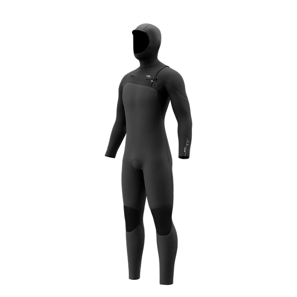 Mystic Motion Hooded Fullsuit 5/3mm Fzip (2026-27) - Black
