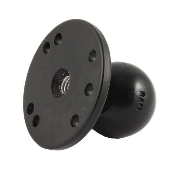 RAM Mount 2.5" Round Base w\/3\/8"-16 Female Threaded Hol  1.5" Ball [RAM-202CNSU]