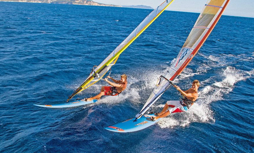 How to Choose a Windsurfing Sail Size Liquid Surf and Sail