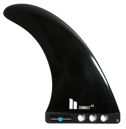 美品　Fluid Foils Dolphin Fin 9.0 スモーク FCS Dolphin soft fin 9