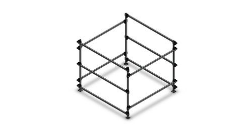 Over Island Storage Rack 3 Boat Storage Rack - Large - Liquid Surf and Sail