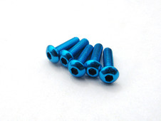 Hiro Seiko Alloy Hex Socket Button Head Screw [Blue]