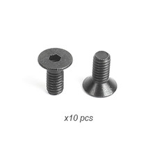 ARC 2.5x6mm Thin Flat Screw (10)