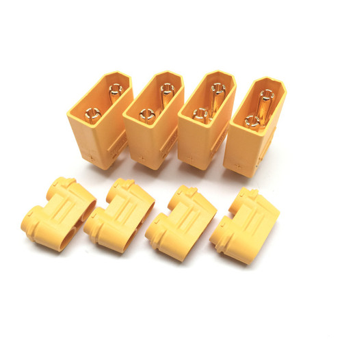 Maclan XT90 connectors (4 Male)