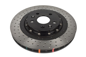 DBA 2020+ Chevrolet Corvette C8 Z51 Front 2-Piece Cross Drilled 5000 Series Rotor