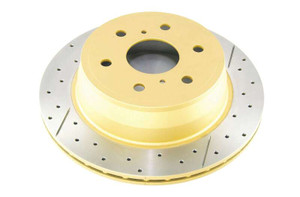DBA 07-20 Cadillac Escalade Rear Street Series Drilled & Slotted Rotor