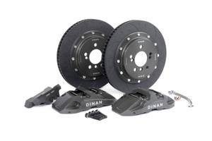 Dinan 15-18 BMW M3 Front Big Brake Kit - 370x32mm 4 Piston - Grey