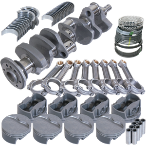 Eagle Chevy Pro Street 383 Rotating Assembly 4140 Crankshaft w/ 4340 I Beam Rods & Flat Top Pistons