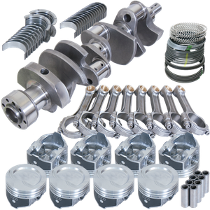 Eagle Chevy LT1350 1Pc 3.750in Crank 5.700in I-Beam Rods -18cc 4.040in Pistons Rotating Assembly