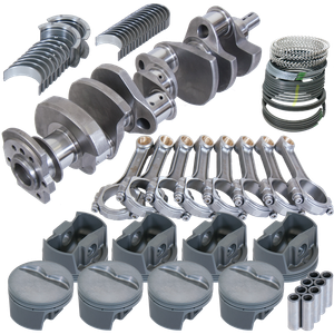 Eagle Chevy LT1350 1Pc 3.750in Crank 5.700in I-Beam Rods -5cc 4.040in Pistons Rotating Assembly