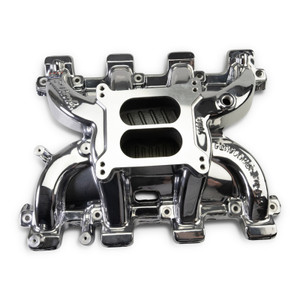 Edelbrock Chevy LS1 Performer RPM Intake Manifold Only - Chrome Plasma Finish