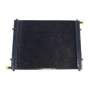 Edelbrock Heat Exchanger Single Pass Single Row 31 000 Btu/Hr 22In W X 16 5In H X 1 5In D Black