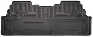 Husky Liners 09-15 Buick Enclave/Chevy Traverse/GMC Acadia WeatherBeater 2nd Row Black Floor Liners