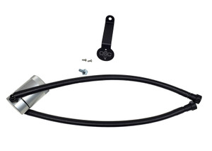 J&L 20-26 Chevy Silverado/GMC Sierra 2500/3500 6.6L Drivers Side Oil Separator 3.0 - Clear Anodi