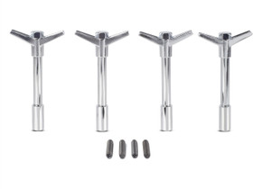 Valve Cover Hold Down Wing Nuts: Chrome (302-325)