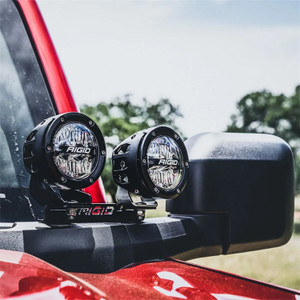 2021 -2025 Ford Bronco Dual Mirror Mounted Off-Road Lights (M-15200K-BDML)