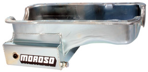 Moroso Ford 289-302 (w/Front Sump) Kicked Out Road Race Baffled 9qt 8in Steel Oil Pan