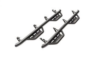 N-Fab Podium LG 99-16 Ford F-250/F-350 Super Duty Crew Cab 6.75ft Bed - Tex Black - Bed Access - 3in